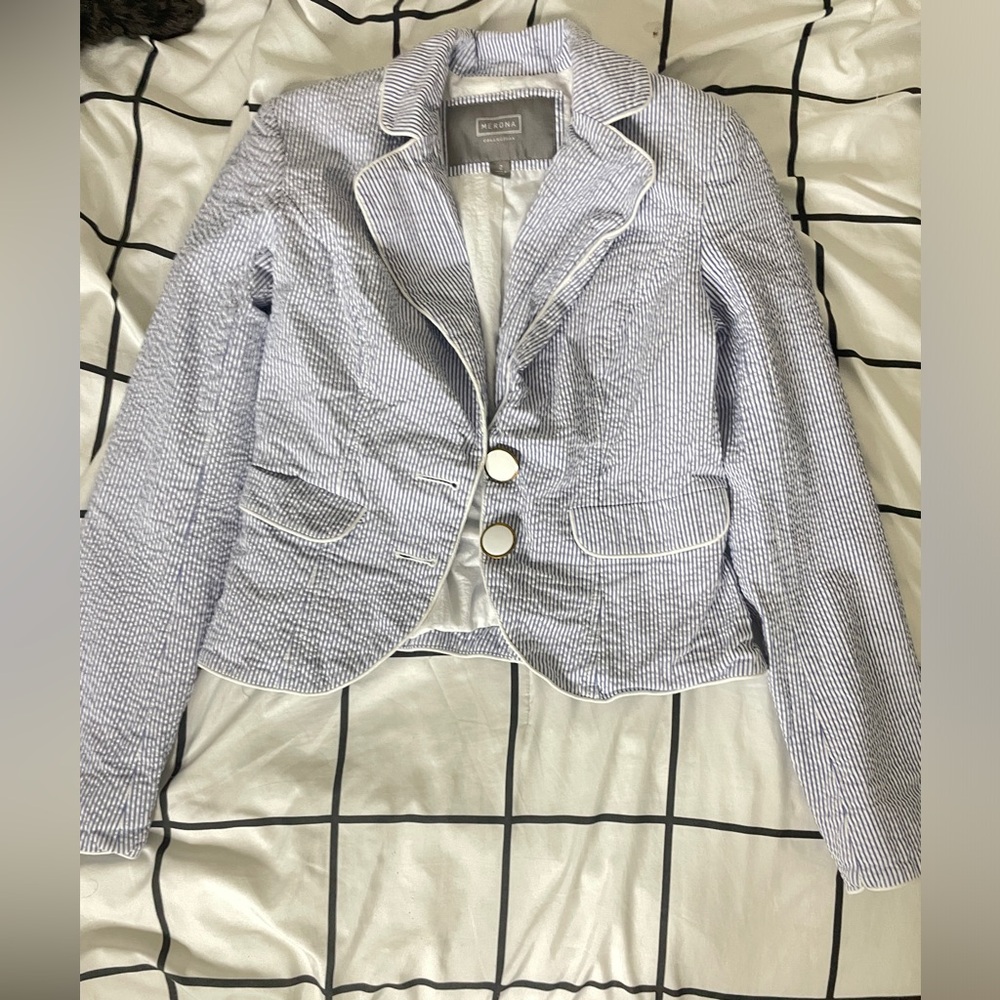 Striped blazer